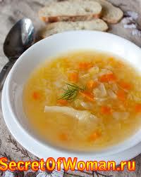 Капустный суп с перловкой